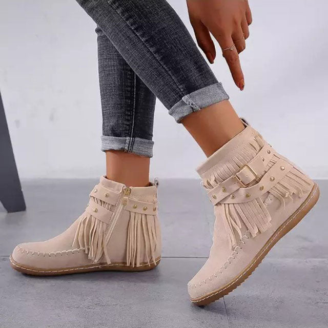 Nieuwe collectie zwarte vintage dames schoenen met rits, elegant en comfortabel voor elke gelegenheid.