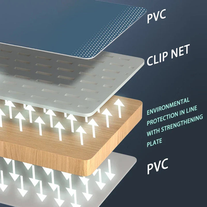 Robuust PVC tuinzwembad, opvouwbaar voor kids; eindeloos speelplezier in de zon.