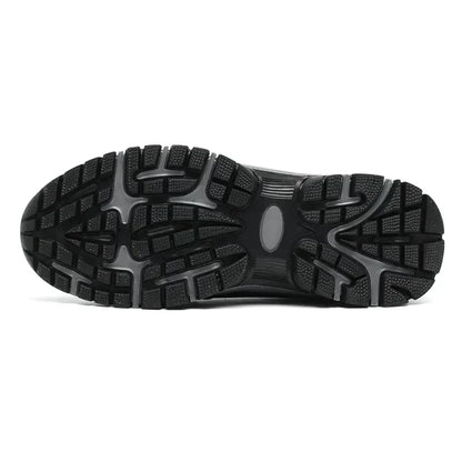 "Orion™ orthopedische suède wandelschoenen heren, ergonomische inlegzolen, luxe blauwe uitstraling, lichtgewicht en comfortab