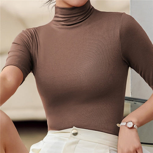 Elegante naadloze stretch coltrui 'Nina' voor dames, perfecte pasvorm en comfort, veelzijdig in dameskleding.