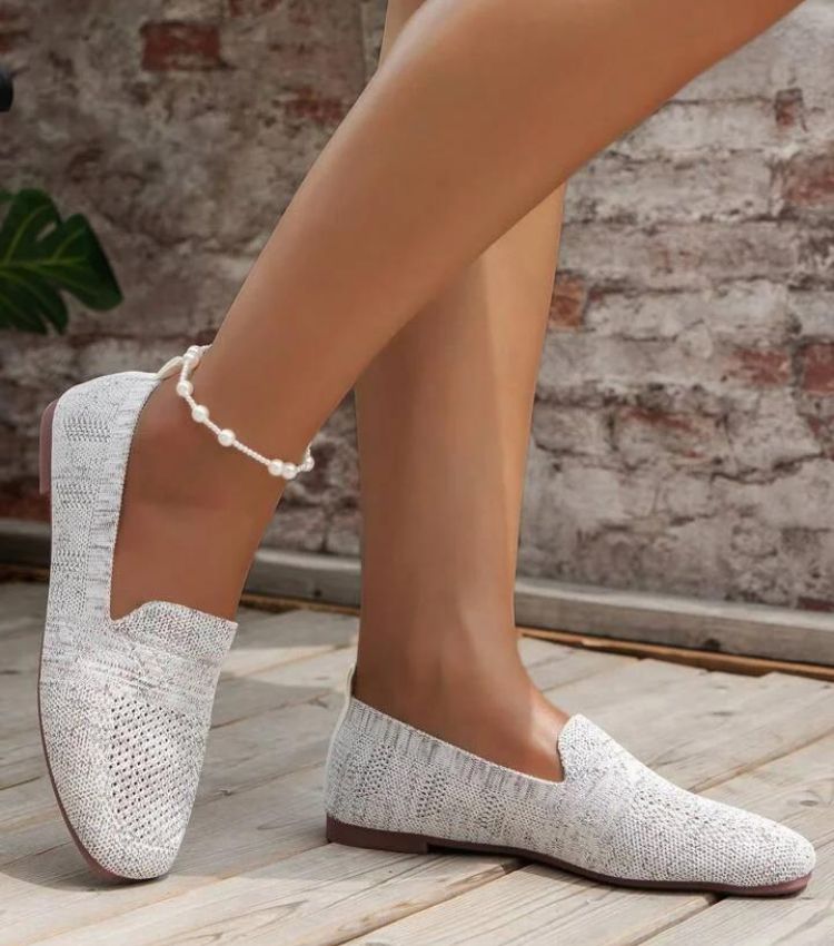 "Orthopedische antislip platte schoenen, elegant ontwerp, ademend materiaal, ideaal voor dagelijks comfort en stijl."