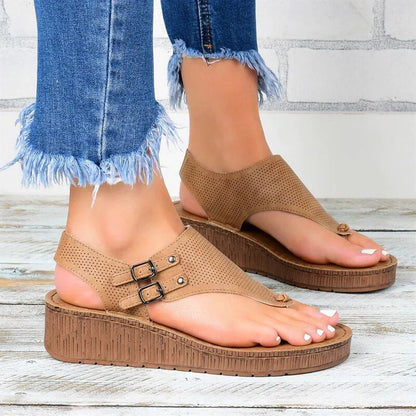 "Orthopedische dames sandalen met moderne, vrouwelijke look en comfort, perfect voor houding en pijnverlichting."