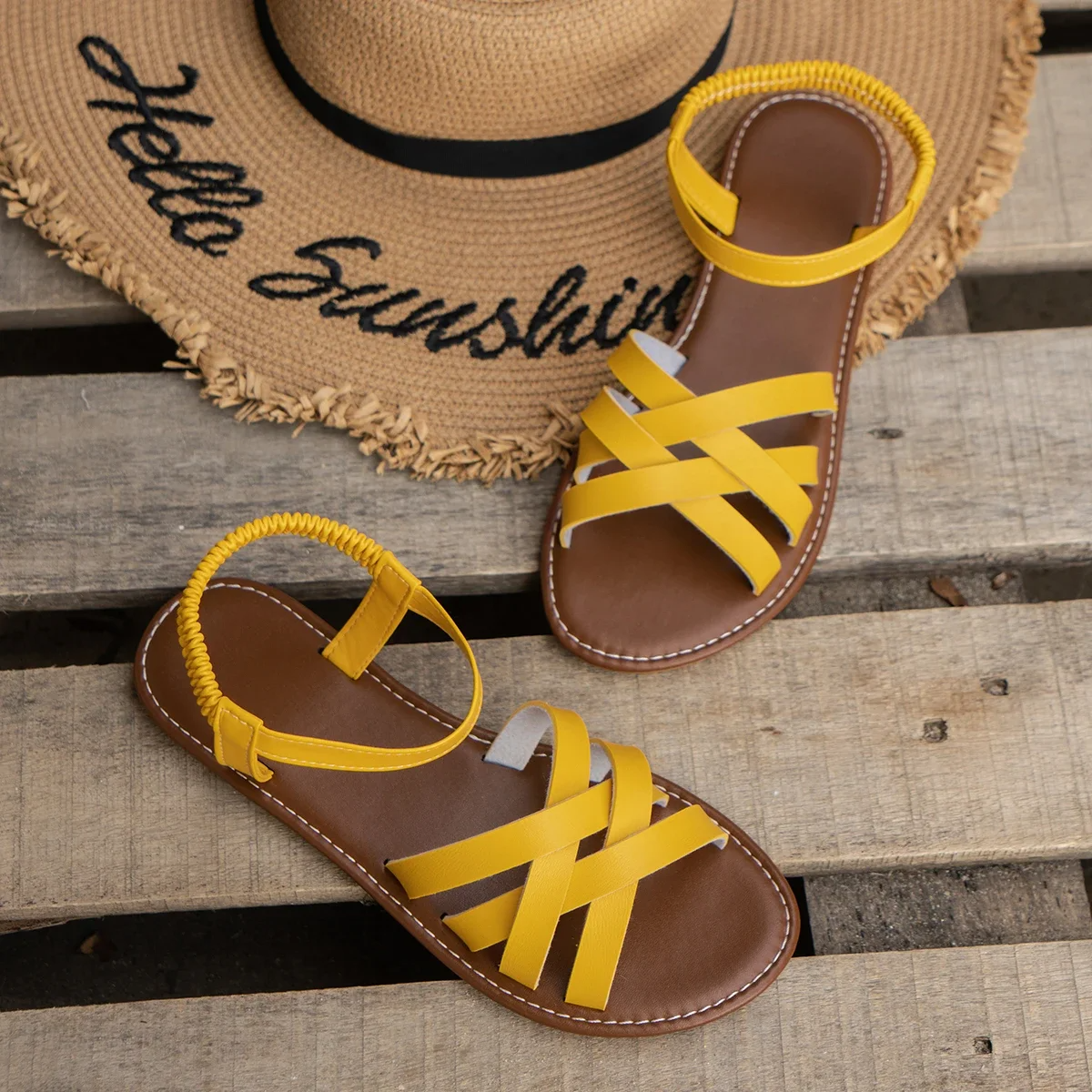 "Orthopedische sandalen voor dames met open teen, comfortabel en stijlvol, met verstelbare bandjes en ergonomisch voetbed."