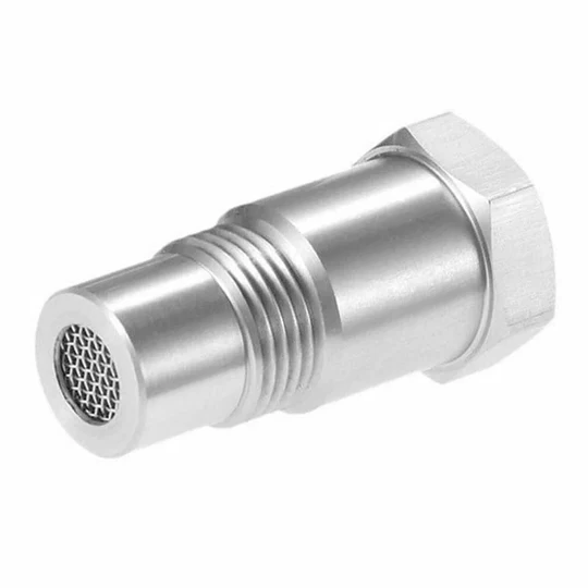 Auto O2 sensor adapter (M18x1.5) voor snelle fix van storingslampje. Optimaliseert voertuig prestaties uitlaat.