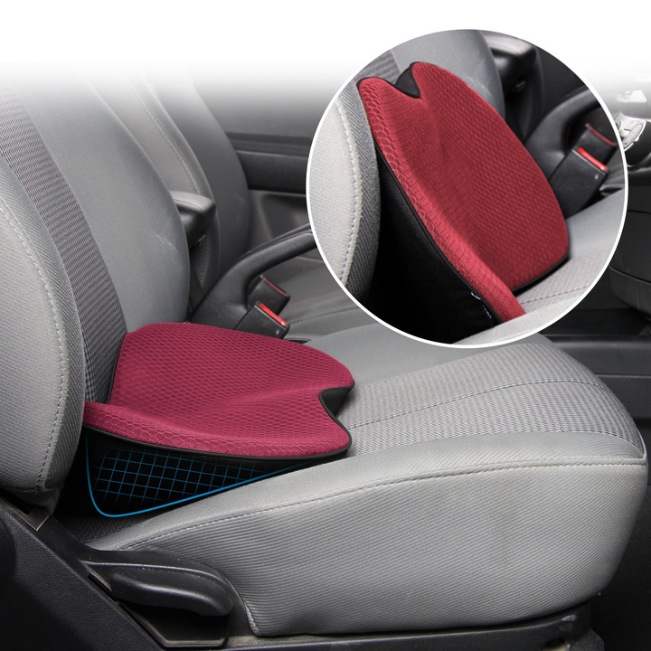 Lendenkussen SANDSBERGORIGINALS voor auto; biedt extra steun en comfort op lange ritten.