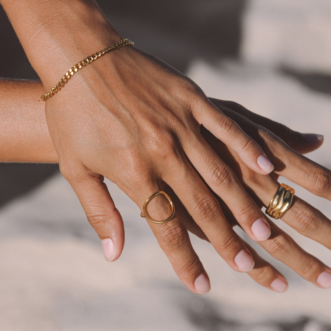 Elegante zilveren dames ring Noa, perfect voor dagelijks gebruik.
