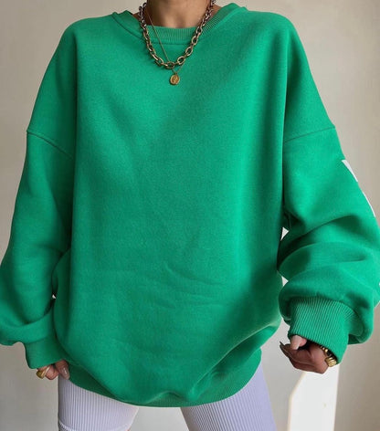 Oversized comfy sweater voor dames, trendy en zacht, casual-chique look, ideaal voor elke gelegenheid en elk seizoen.
