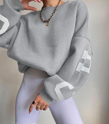 Oversized comfy sweater voor dames, trendy en zacht, casual-chique look, ideaal voor elke gelegenheid en elk seizoen.