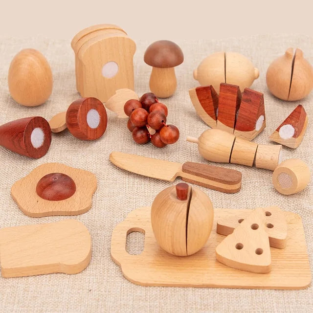 Houten keukenspeelgoed als cadeau voor kinderen. Stimuleert fantasievol rollenspel en urenlang speelplezier.