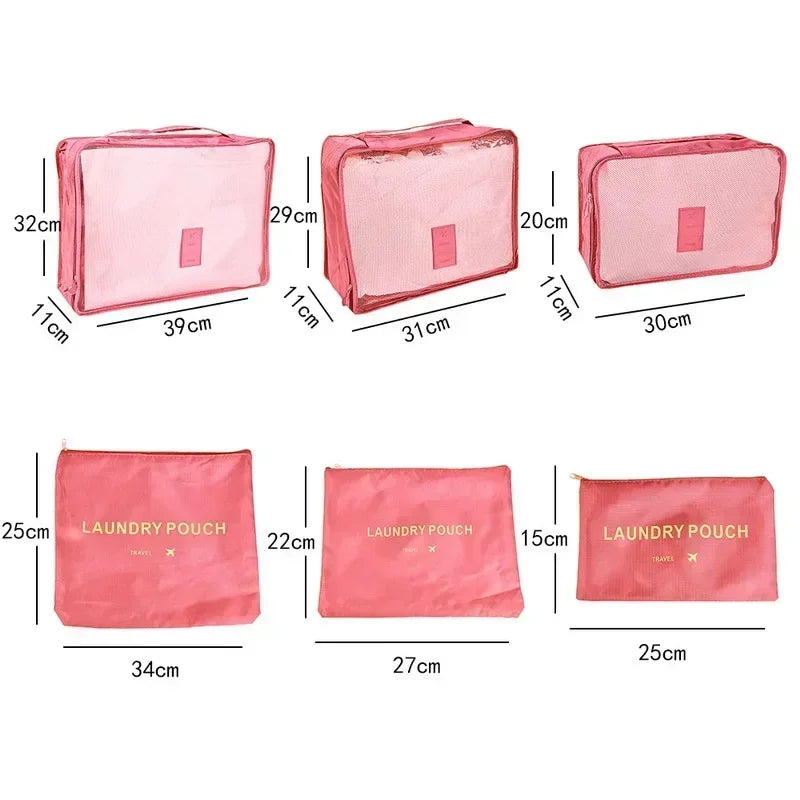 Essentiële reisaccessoires set voor optimale organisatie; houd overzicht over je spullen tijdens het reizen.