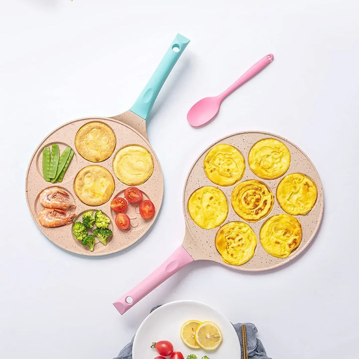 Pannenkoekenpan voor kinderen met antiaanbak en dierenmotieven. Maakt bakken kindvriendelijk en superleuk!