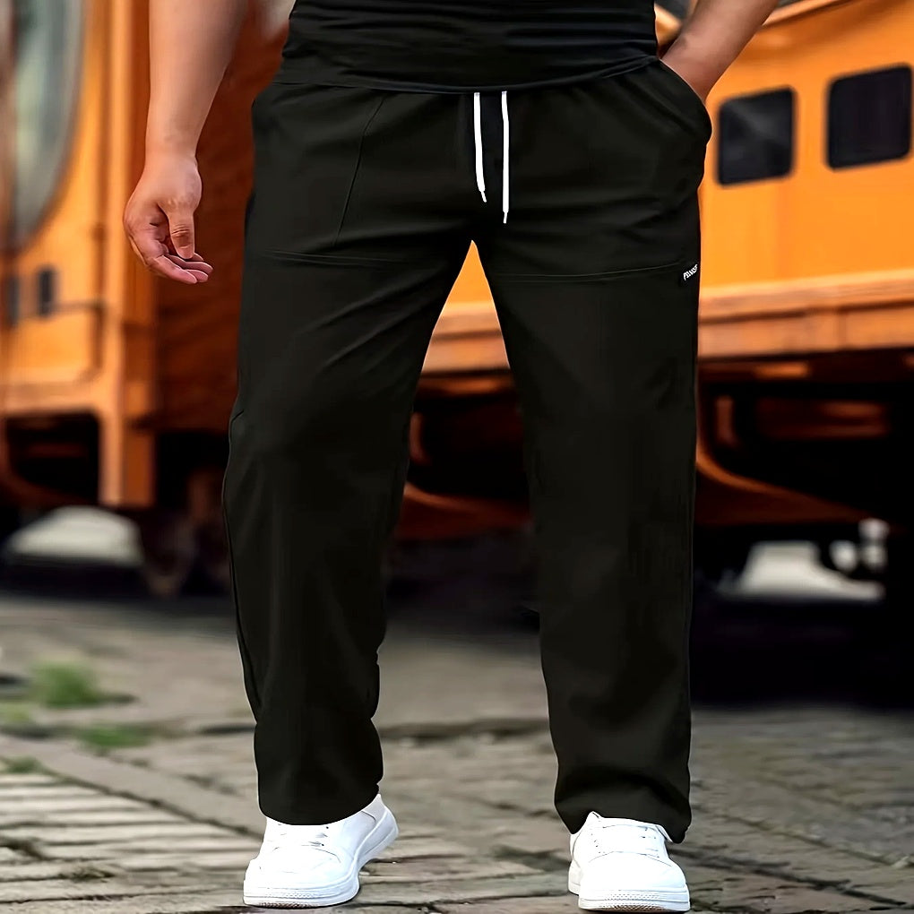 Heren casual broek, stijlvol en comfortabel, perfect voor dagelijks gebruik. Katoenmix, elastisch.