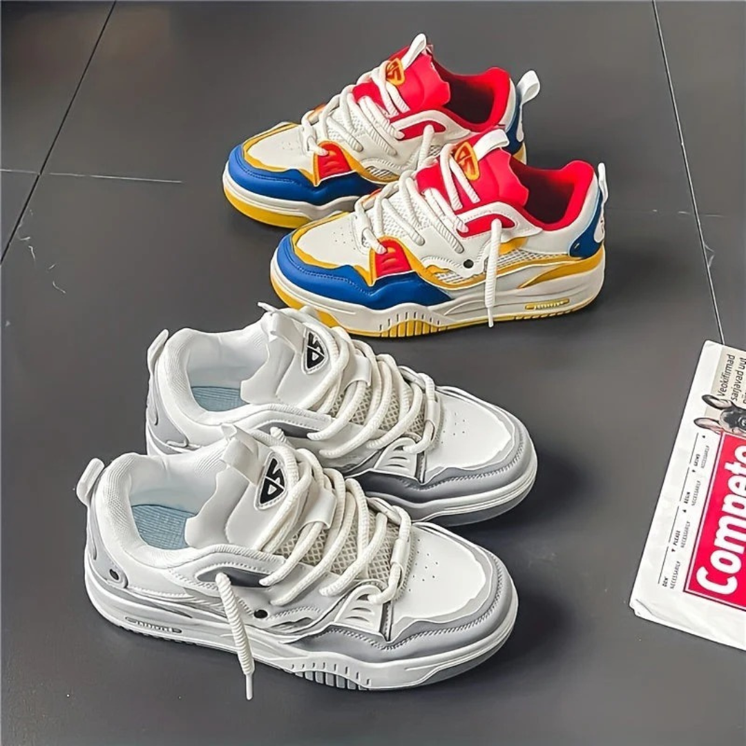 Multicolor MVB26 heren sneakers, stijlvolle en comfortabele keuze voor actieve dagen. Vrijetijd.
