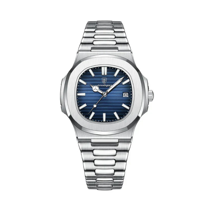 Hoogwaardig waterdicht herenhorloge met klassiek design en betrouwbare functionaliteit. Een duurzaam en stijlvol uurwerk.