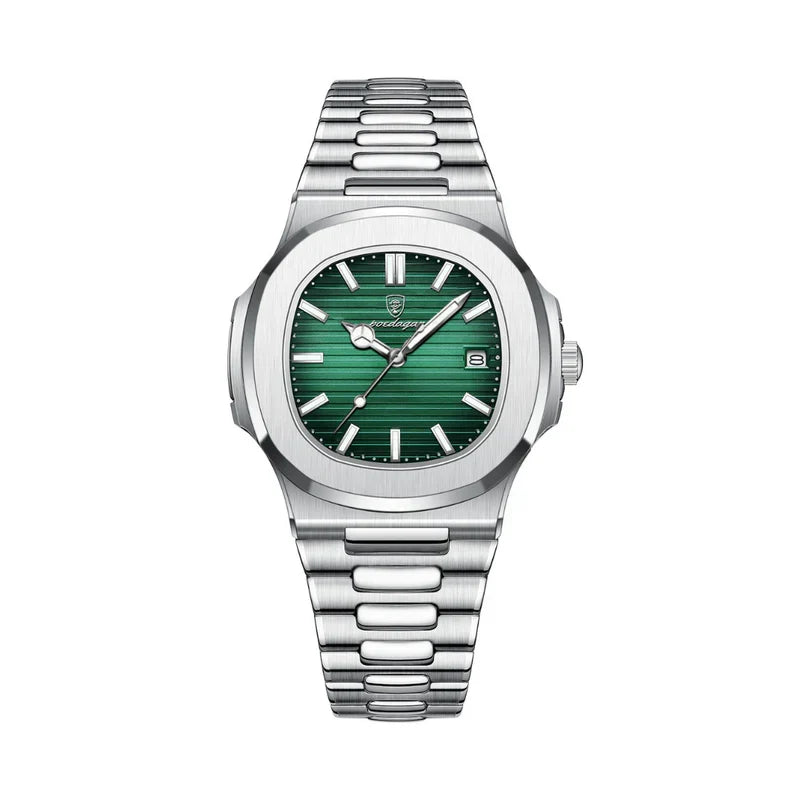 Klassiek waterdicht herenhorloge met tijdloze stijl en duurzame kwaliteit. Perfect accessoire voor de moderne man.
