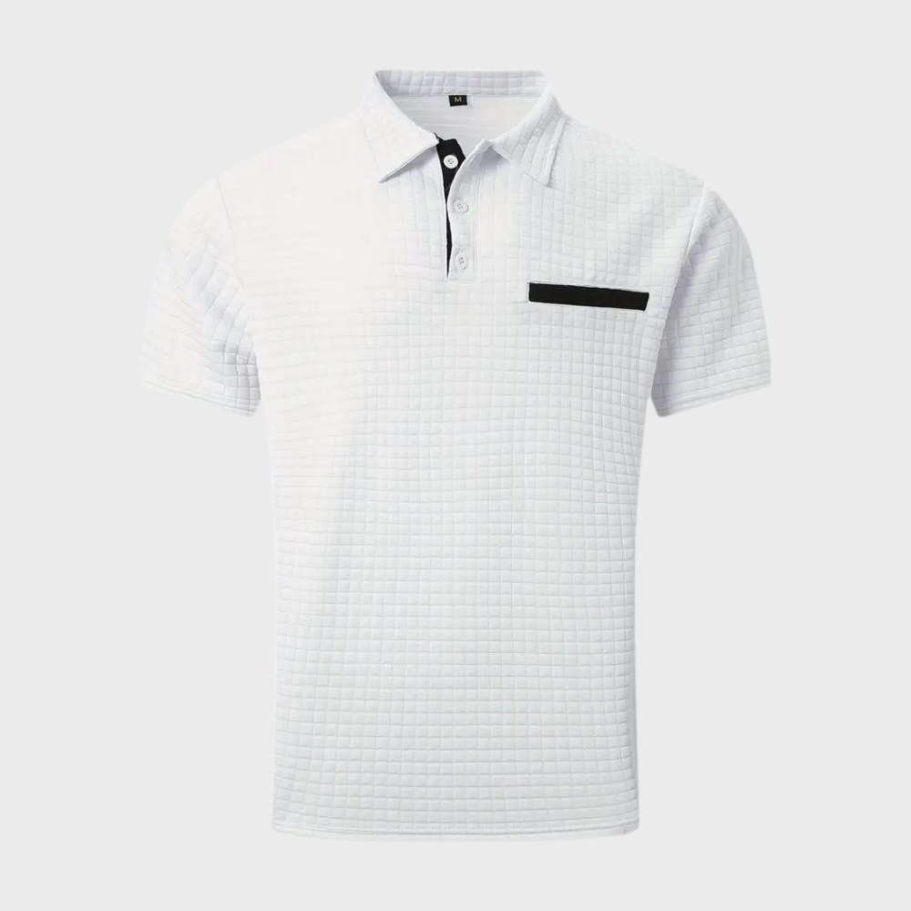Zwart heren polo shirt, elegante casual mode, tijdloos en makkelijk te combineren.