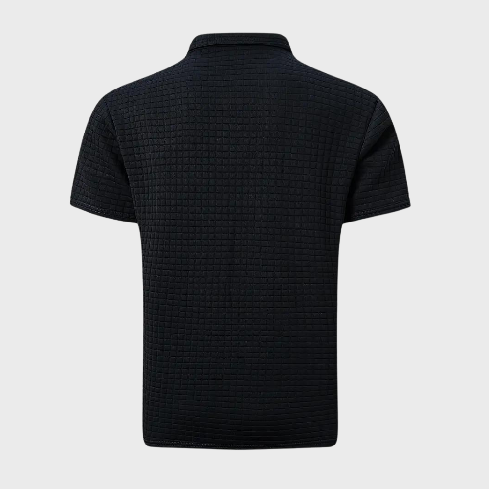 Stijlvol heren polo shirt, tijdloos design, perfect voor lente en herfst mode.