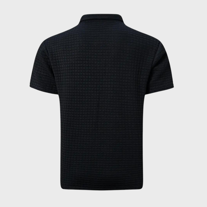 Stijlvol heren polo shirt, tijdloos design, perfect voor lente en herfst mode.