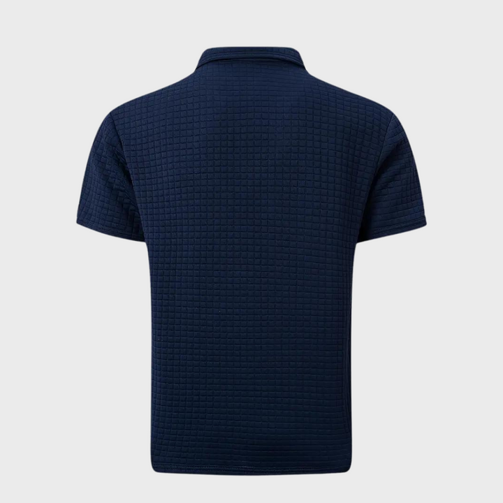 Modern heren poloshirt, comfortabele pasvorm, ideaal voor dagelijks gebruik.