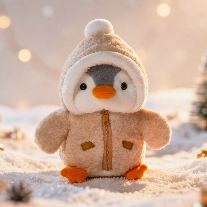 Extra zachte pluche pinguïn knuffel voor baby's, perfect om mee te knuffelen en slapen.