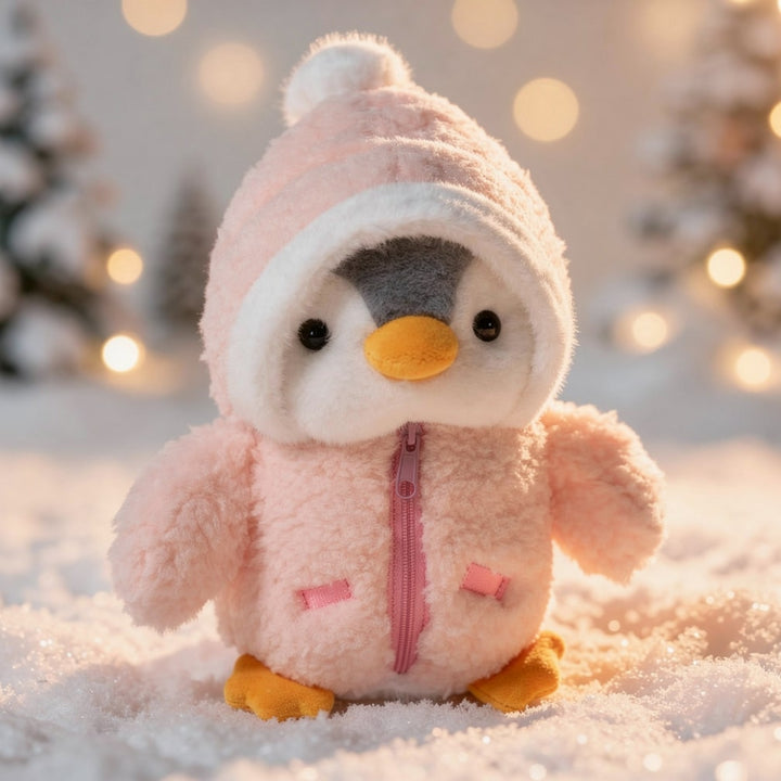 Schattige pluche pinguïn knuffel voor baby en kind, zacht speelgoed & decoratie.