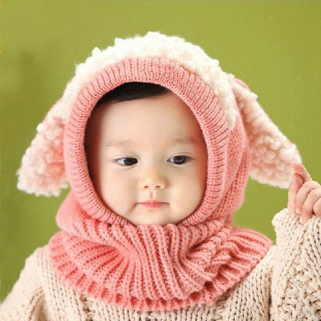 Complete kinder winterset met muts en sjaal, houdt kleintjes warm. Perfect cadeau, 1+1 gratis actie.