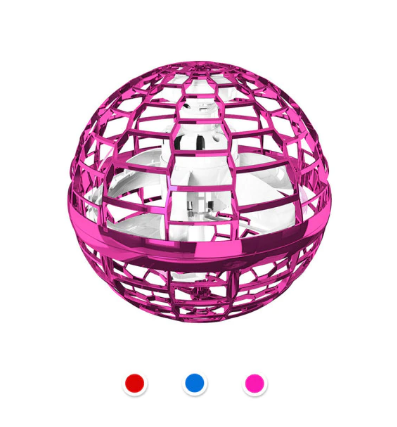 Kindvriendelijke vliegende orb, drone-achtig speelgoed voor uren interactief binnenspelen.