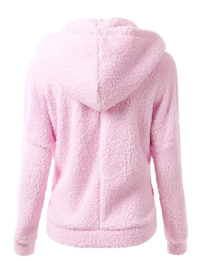 Dames fleece vest met rits, comfortabel, zacht en gemakkelijk te dragen.