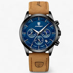 Zwart Blauw L