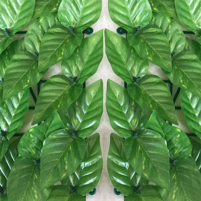 Compacte realistische kunstplantenrol; perfect als groene wanddecoratie voor privacy en sfeer.