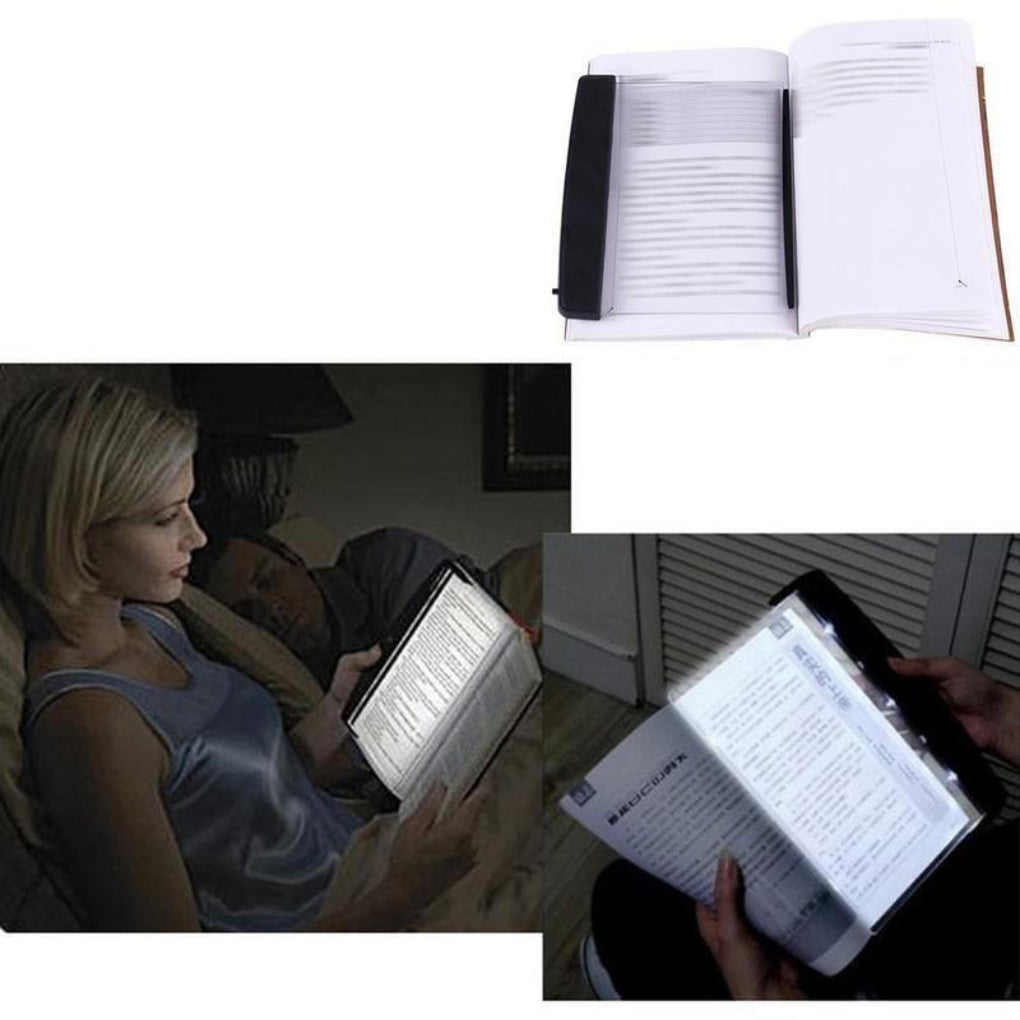 Oogvriendelijke leeslamp met clip. Ideaal voor het comfortabel lezen van boeken of studeren, thuis of op reis.
