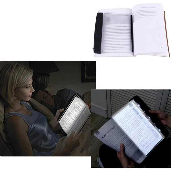 Oogvriendelijke leeslamp met clip. Ideaal voor het comfortabel lezen van boeken of studeren, thuis of op reis.