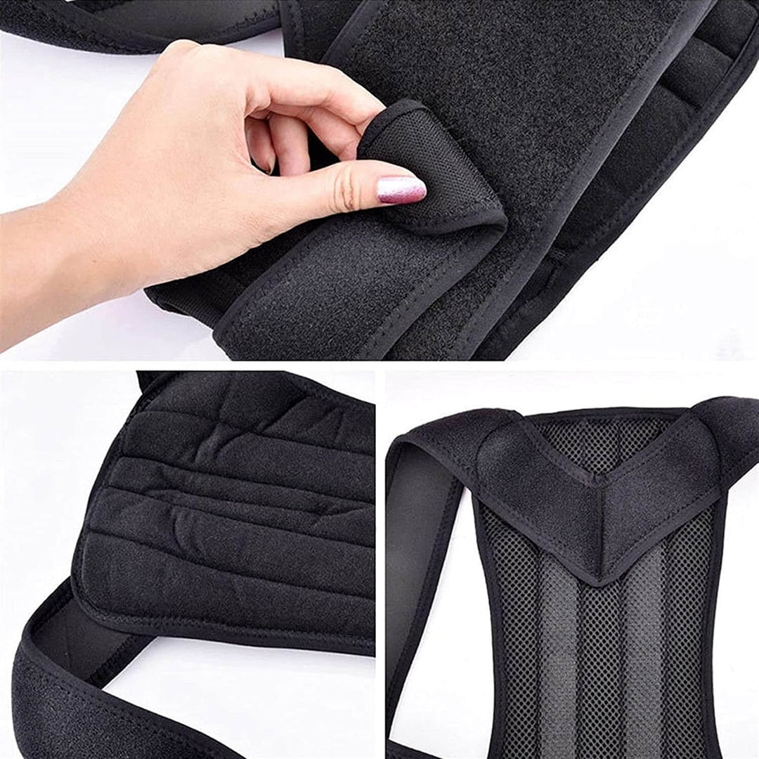 Houdingcorrector voor betere houding, voorkomt rugklachten. Ideaal voor welzijn en dagelijks comfort.