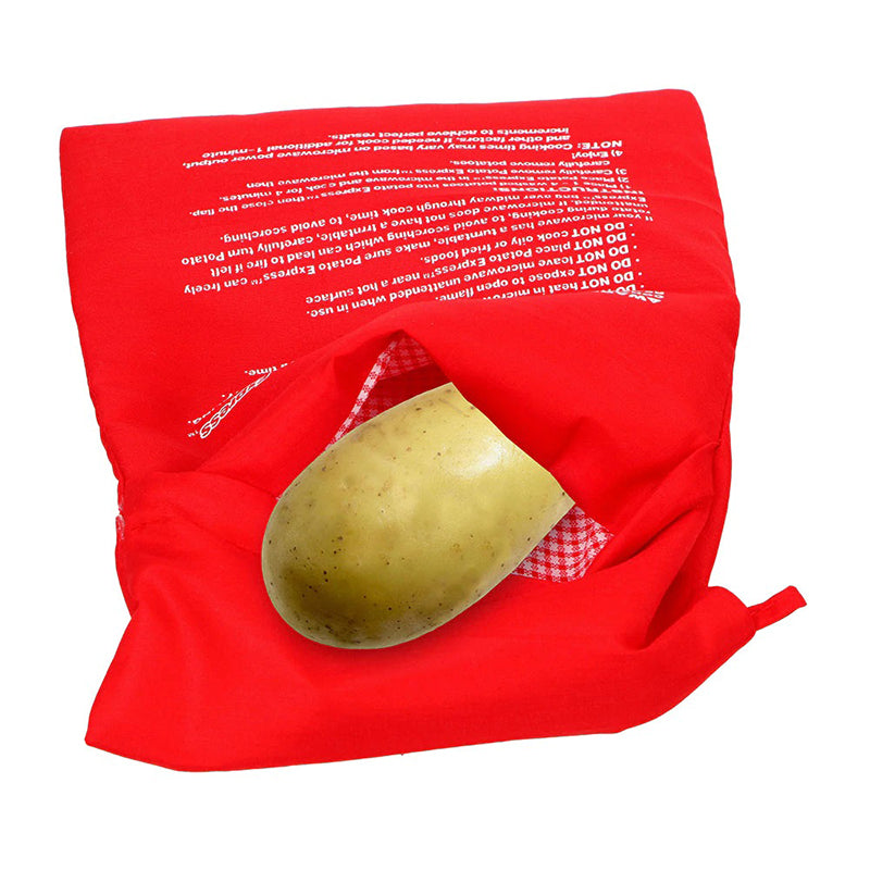 Gezonde maaltijden snel bereiden met deze herbruikbare magnetron stoomzak. Perfect voor groenten & aardappelen.