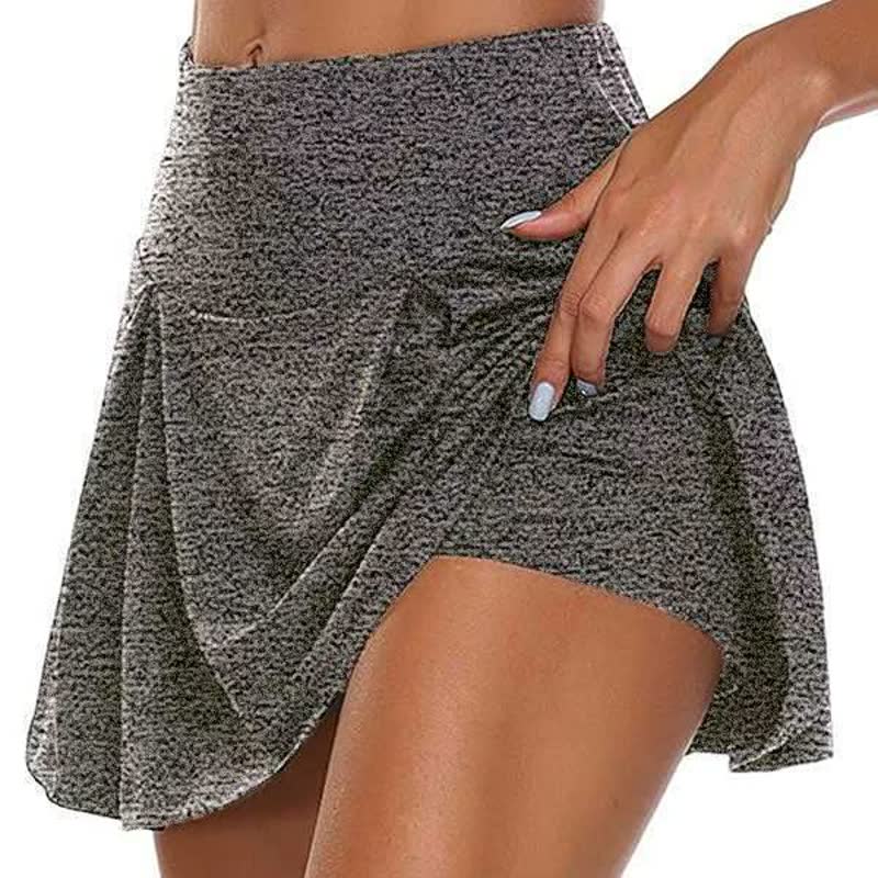 Zomerse ShortSkirt™: modieus dames rokje met ingebouwd broekje, ideaal voor warm weer.