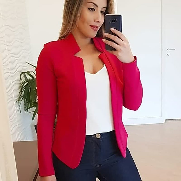 Chique damesblazer, perfect voor zakelijke bijeenkomsten of een elegante avond uit.