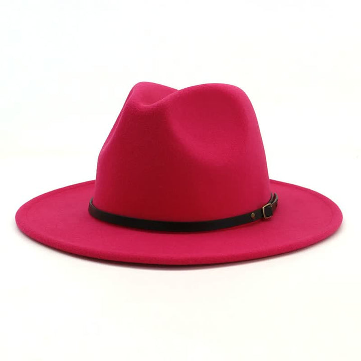 Elegante dames fedora hoed, ideaal voor een chique en stijlvolle look.