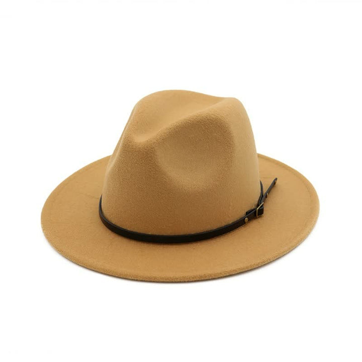 Casual dames fedora, geeft een ontspannen en toch stijlvolle uitstraling.