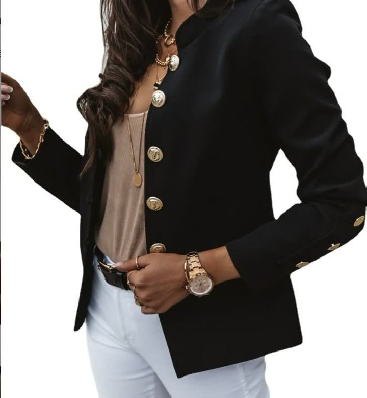 Achteraanzicht van de StreetBlazer™ voor dames, met elegante belijning en comfortabele fit.