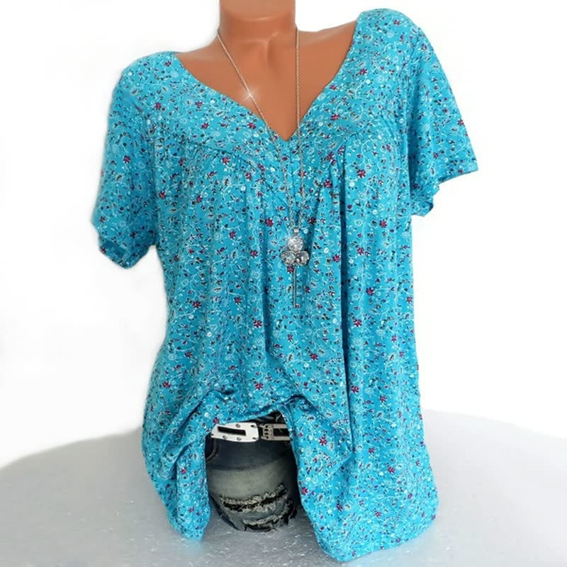 Dit comfortabele oversized shirt voor dames combineert stijl met een losse pasvorm. Perfect voor lentemode en zomer.