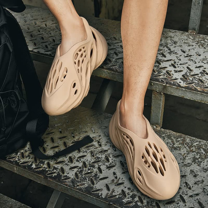 Ademende zomerschoenen voor heren, comfortabel en lichtgewicht. Ideaal voor strand of dagelijkse voetmode.