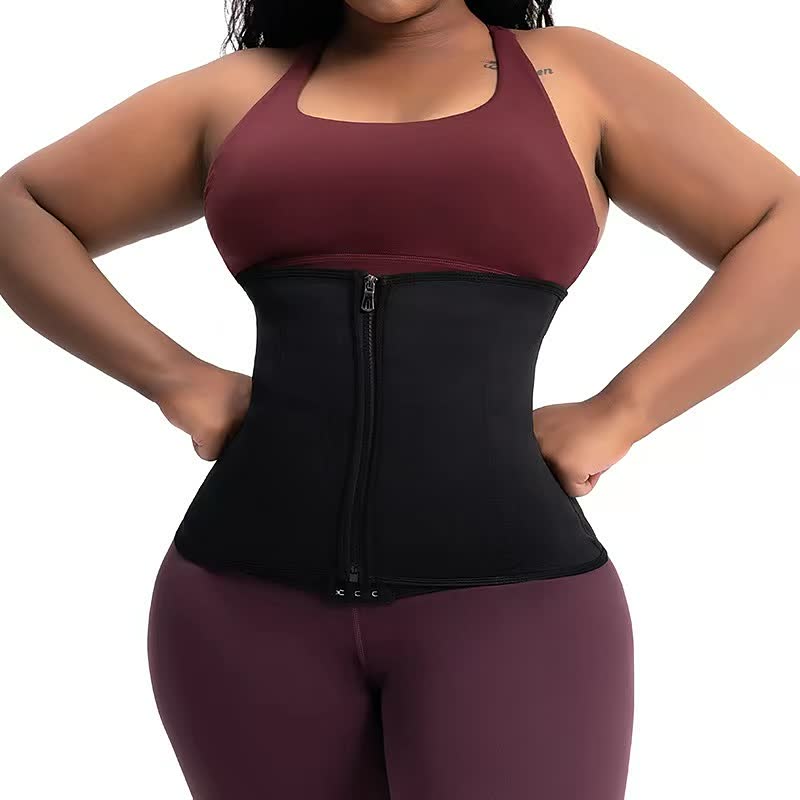 SnugCorset™ strakke tailletrainer voor dames in beige, voor een elegant figuur.