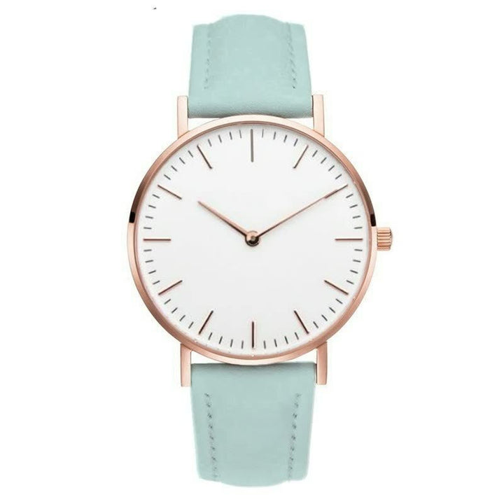 Stijlvol CrystalWatch™ dameshorloge. Rond model, elegante wijzerplaat, perfect als mode-accessoire.