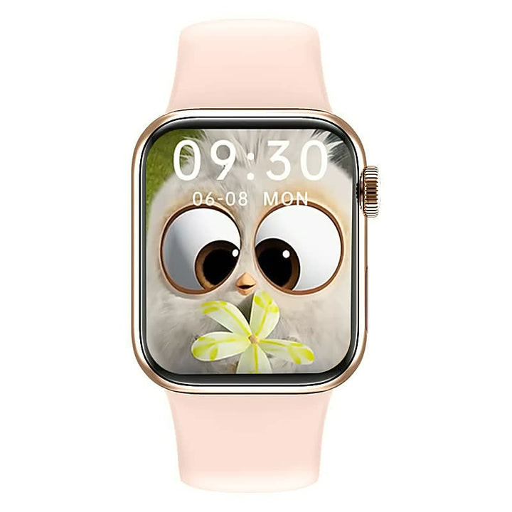 Close-up van het slanke design en de duurzame band van de stijlvolle smartwatch. Geavanceerde technologie polshorloge.