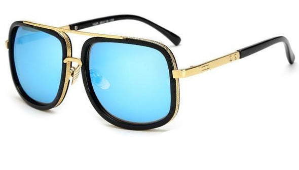 Hoogwaardige heren zonnebril, gepolariseerd en UV400 beschermd, een must-have mode-accessoire.