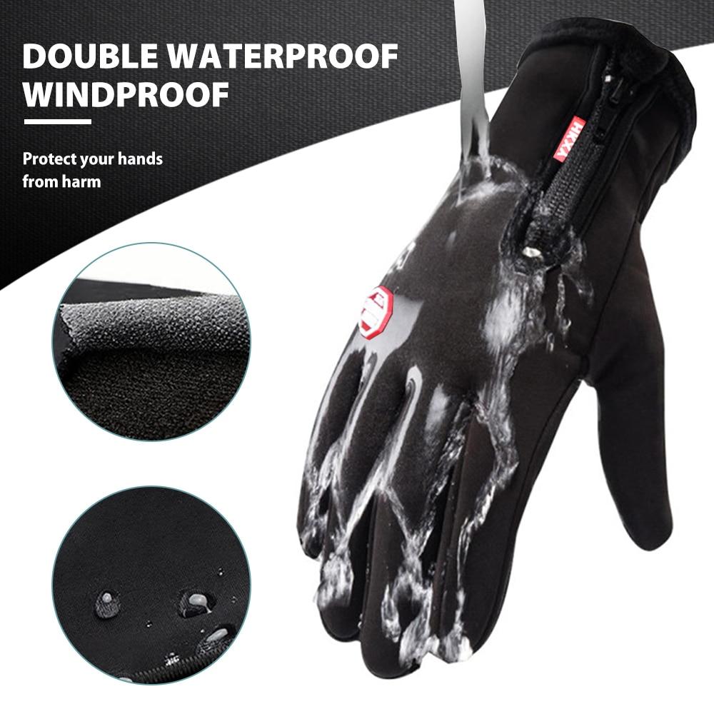 Unisex winterhandschoenen, thermisch en waterdicht, geschikt voor alle buitensportactiviteiten in de kou. Met grip.