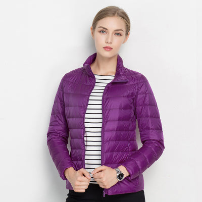 Essentiële warme dames jas Alina. Lichtgewicht, gewatteerde donsjas voor herfst & winter, perfecte casual bovenkleding.