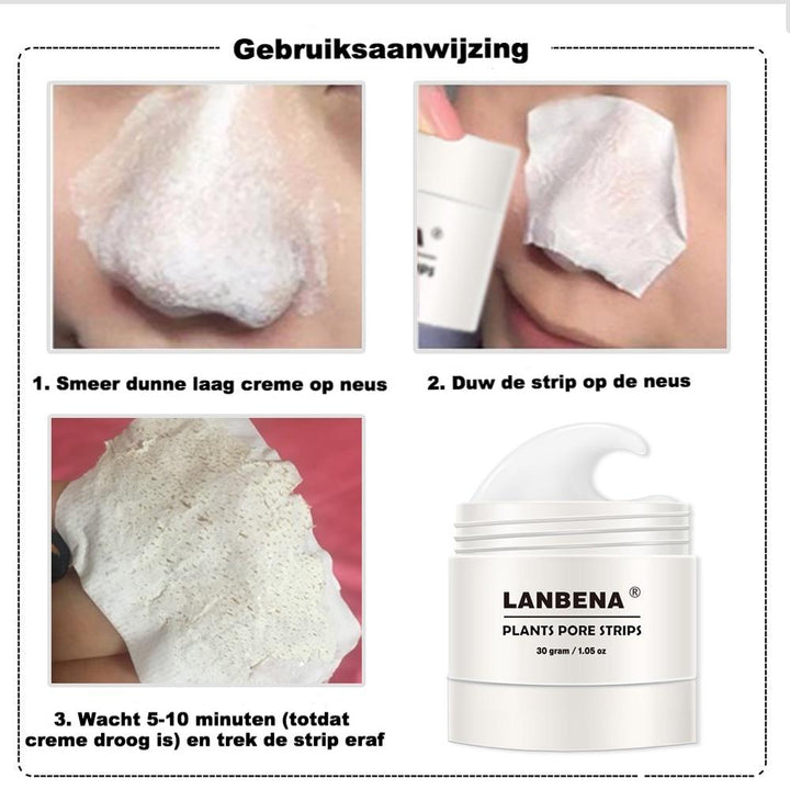 Pakket mee-eter verwijderstrips voor mannen en vrouwen; diepgaande huidreiniging tegen onzuiverheden en zwartekoppen.