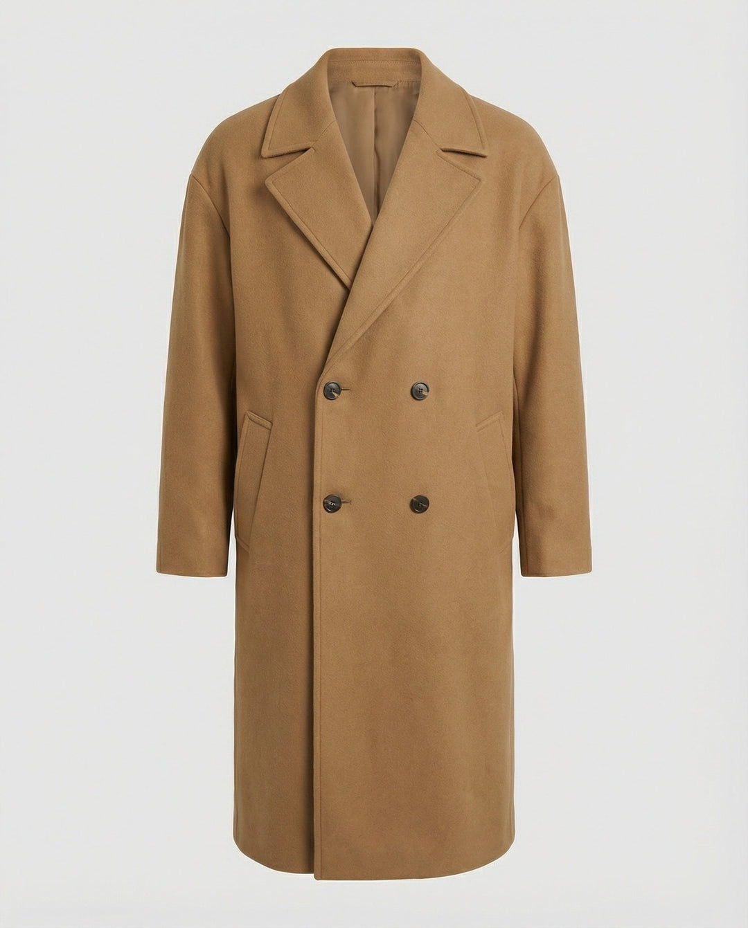 Klassieke lange heren winterjas, biedt optimale warmte en een tijdloze uitstraling. Must-have.