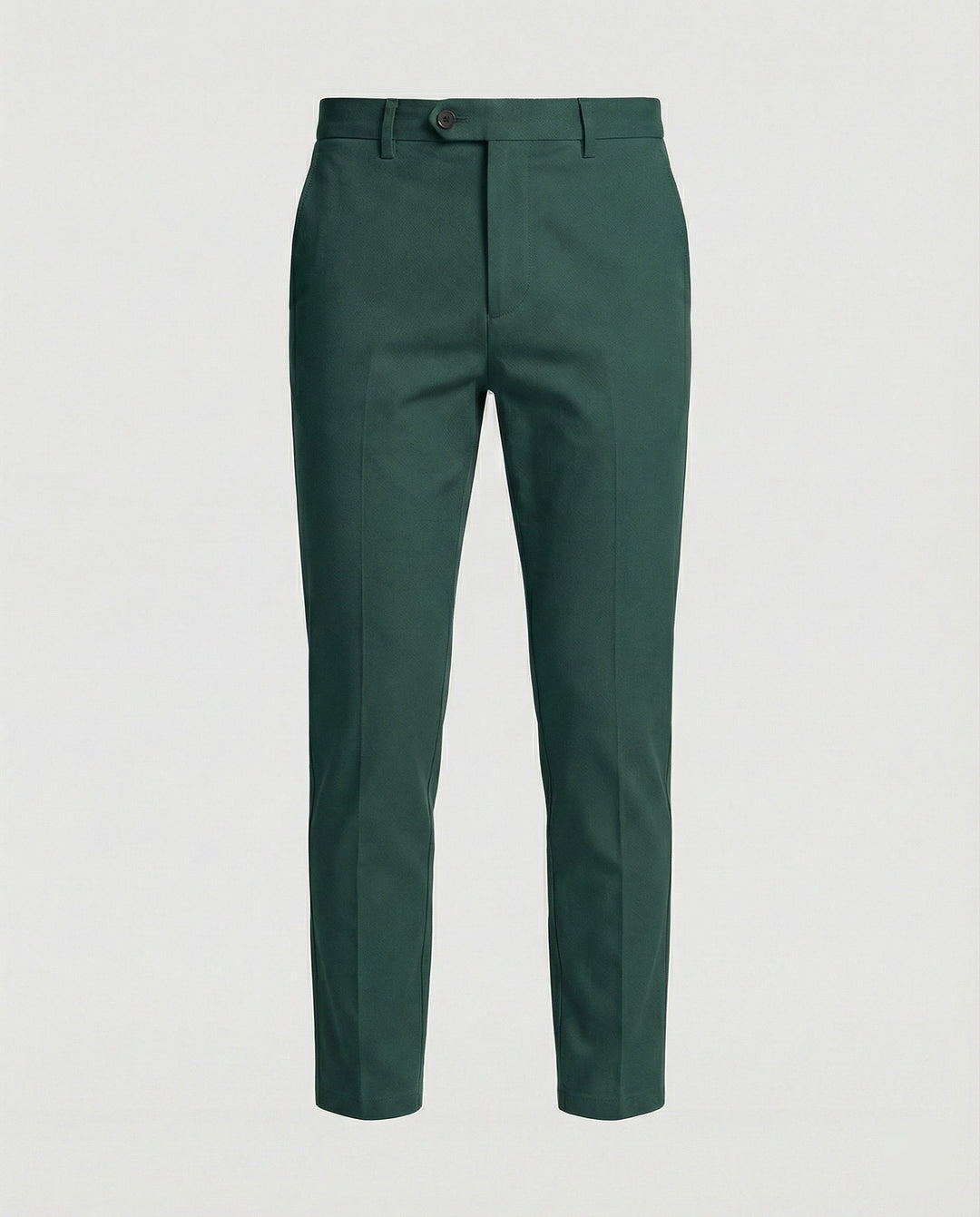 Heren chino broek met rechte pasvorm, perfect voor een strakke, zakelijke of casual look. Hoge kwaliteit.